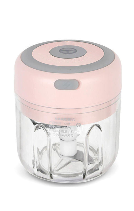 Garlic Chopper Standard 250ml Pink