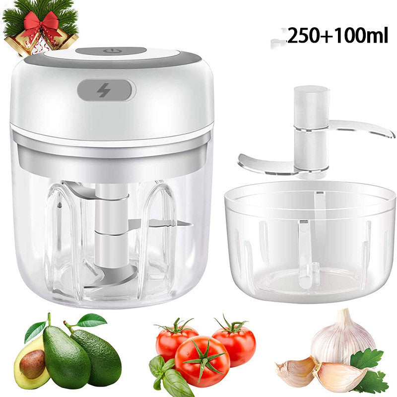 Garlic Chopper High Cup 350ml White