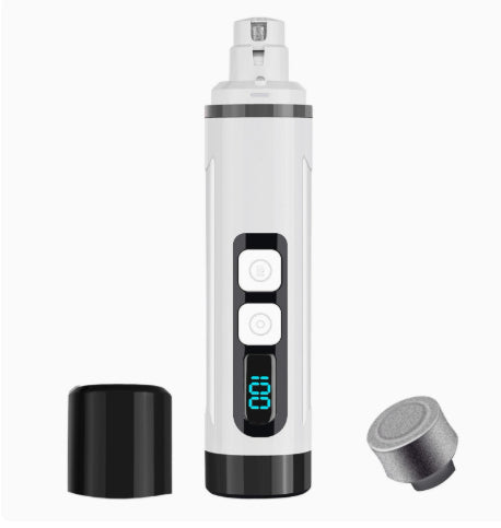 Pet Nail Grinder in use