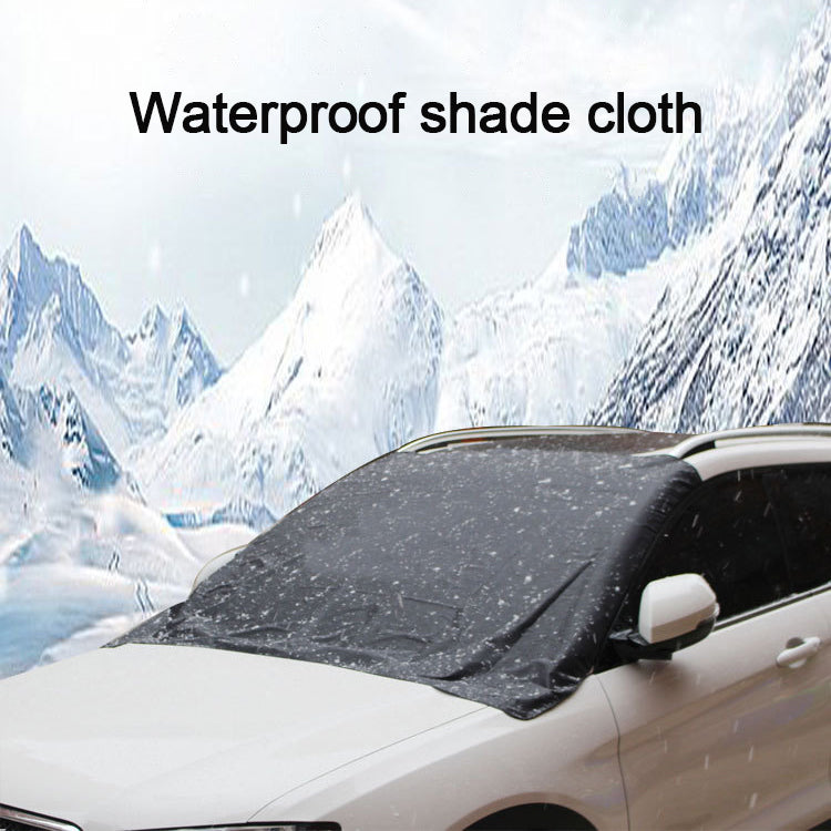 Windshield cover detail