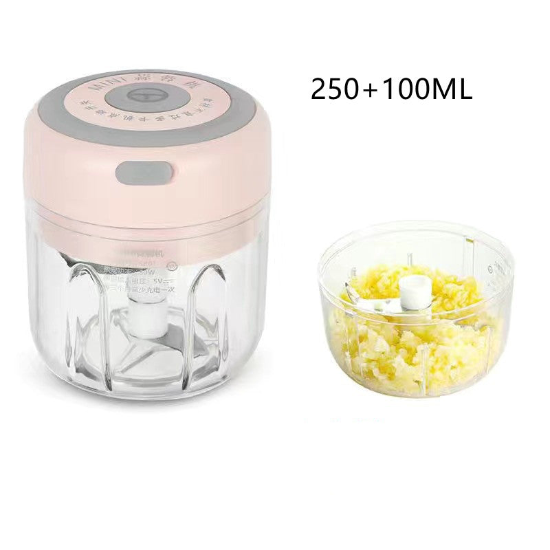 Garlic Chopper High Cup 350ml Pink