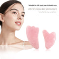 Rose Quartz Gua Sha facial massager
